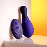 Selopa EGG ME ON USB Rechargeable Love Egg with Wireless Remote Purple